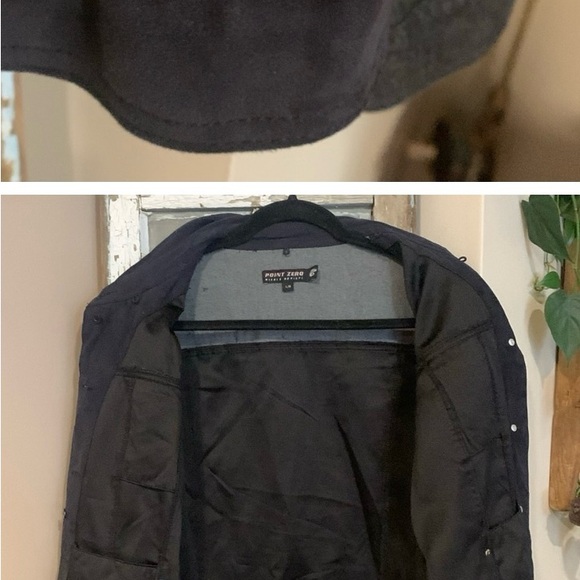 Point Zero Jacket with Faux Fur Collar Medium - Picture 6 of 17